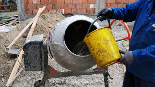 How To Mix Concrete In A Mixer | HowToSpecialist - How To Build, Step ...