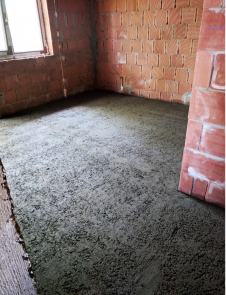 Bedroom-floor-screed