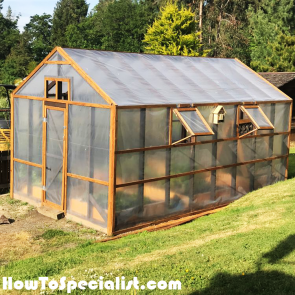 10x16 Greenhouse Plans | HowToSpecialist - How to Build, Step by Step ...