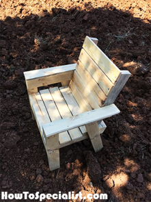 DIY Garden Chair | HowToSpecialist - How to Build, Step by Step DIY Plans