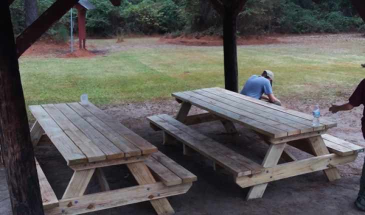 DIY Picnic Table 8 ft HowToSpecialist - How to Build ...