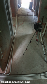 Setting-the-level-with-a-laser-level