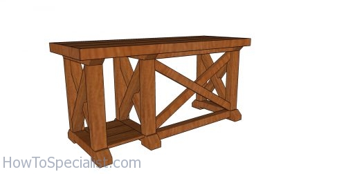 Farmhouse Desk Plans