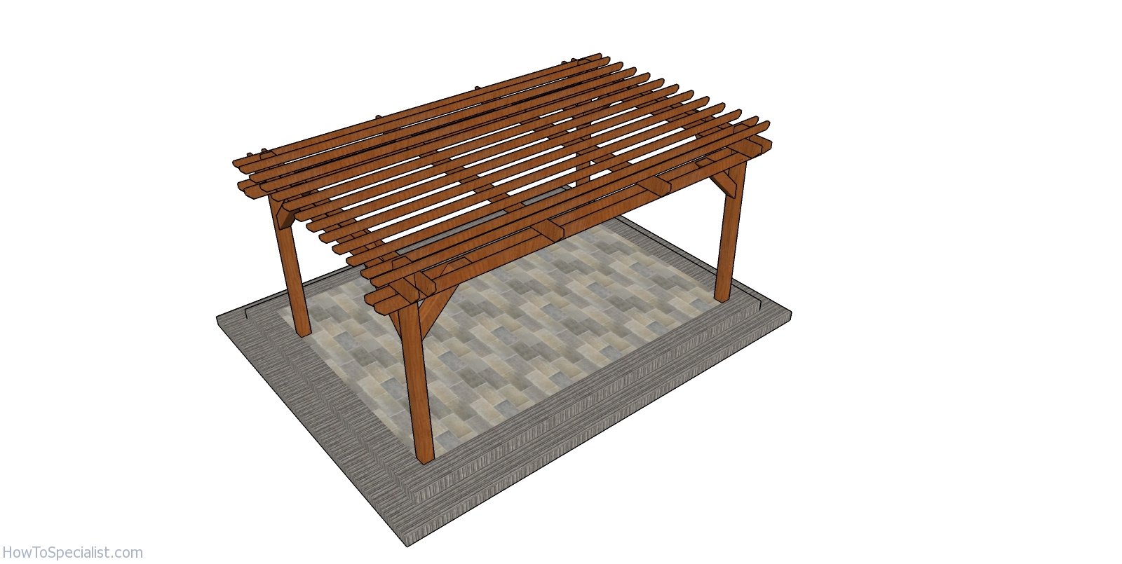 10x16 Pergola Plans