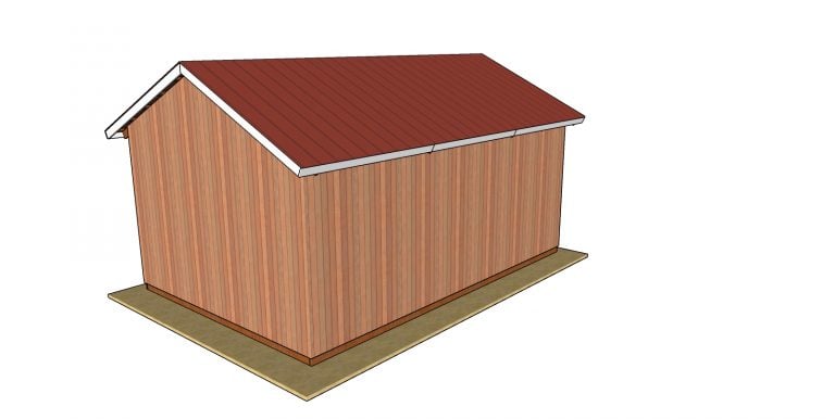 16x24 Pole Barn Free - PDF Download | HowToSpecialist - How To Build ...