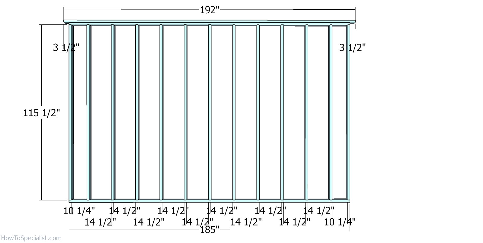 16x24 Shed Plans Free - PDF Download | HowToSpecialist - How to Build ...