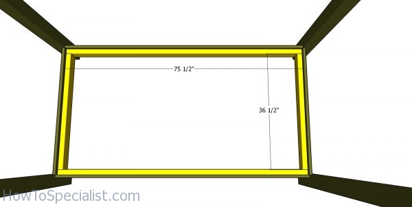 Bed frame - cabin