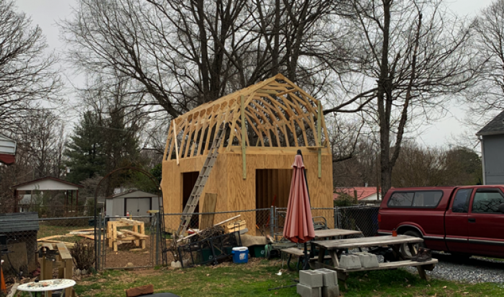12x20 Shed with Gambrel/Mansard Roof HowToSpecialist 