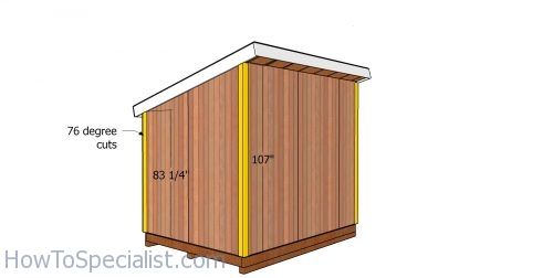 Corner trims - 8x10 shed