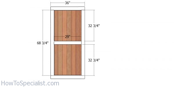 Double doors