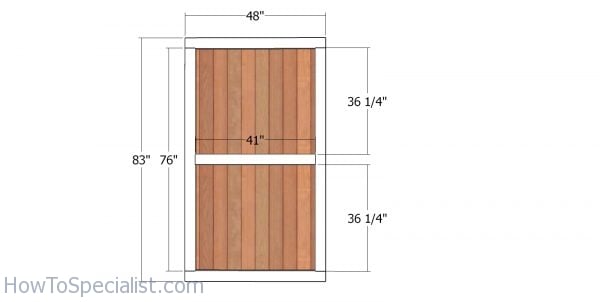 Double doors