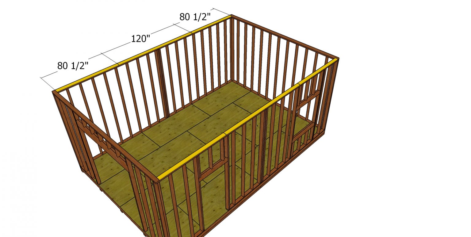 16x24 Shed Plans Free - PDF Download | HowToSpecialist - How to Build ...