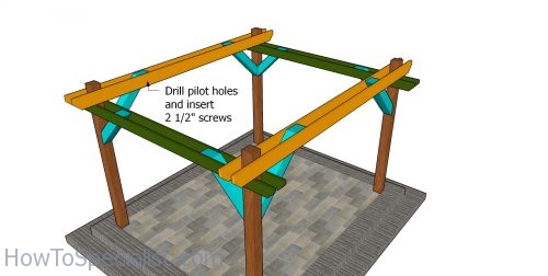 Fitting the diagonal braces