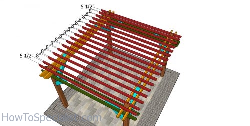 Fitting the rafters