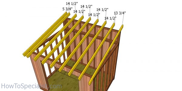 Fitting the rafters