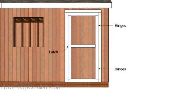 Fitting the side door