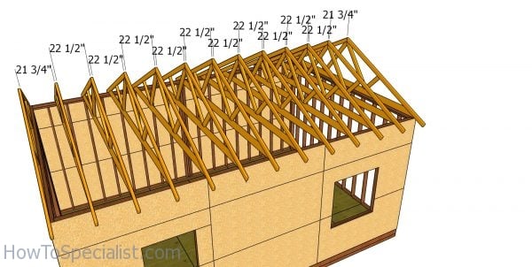 Fitting the trusses