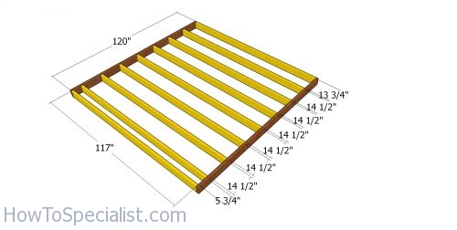 Floor frame - 10x10