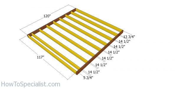 Floor frame - 10x10