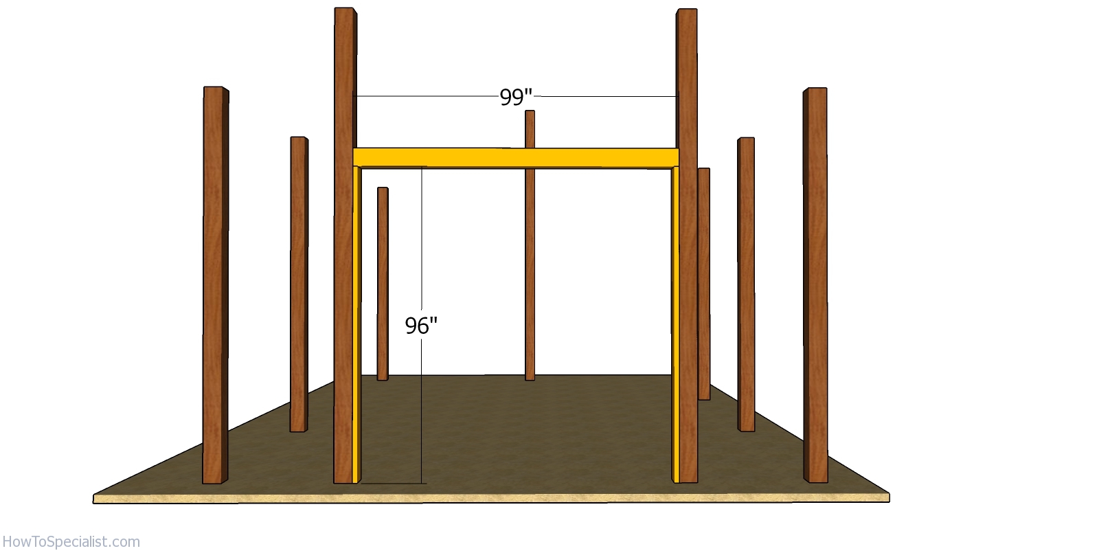 16x24 Pole Barn Free - PDF Download | HowToSpecialist - How To Build ...