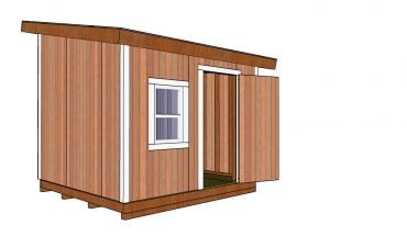 How to build a 10x10 lean to shed