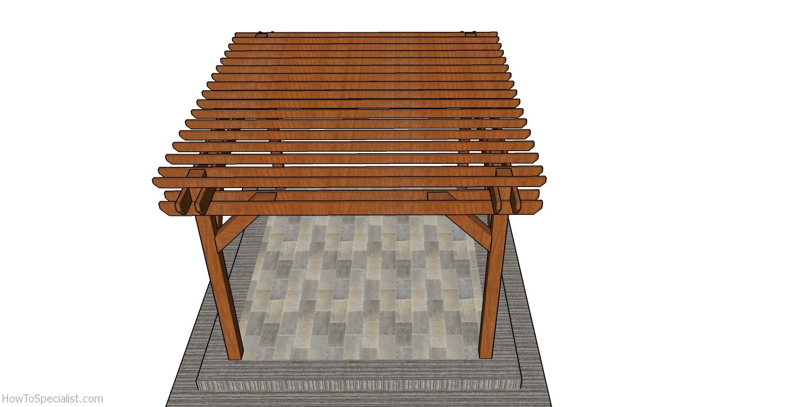 How to build a 10x12 pergola