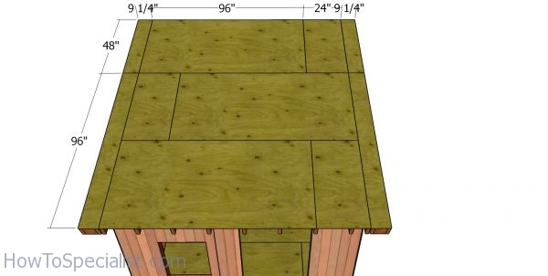 Roof sheets - 10x10 lean to shed