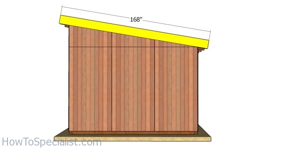 Side roof trims