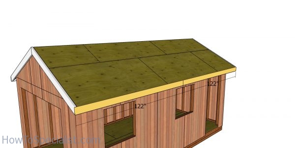 10x20 gable shed roof plans howtospecialist - how to