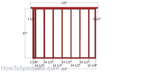 Side wall frames