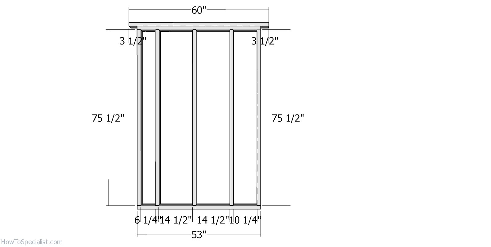 Side wall frames