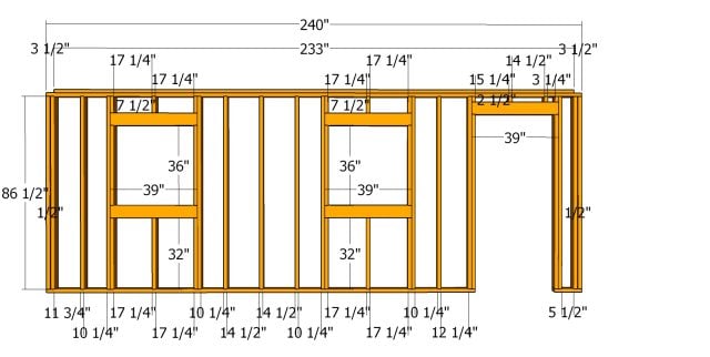 10x20 Gable Shed Plans Free - PDF Download | HowToSpecialist - How to ...