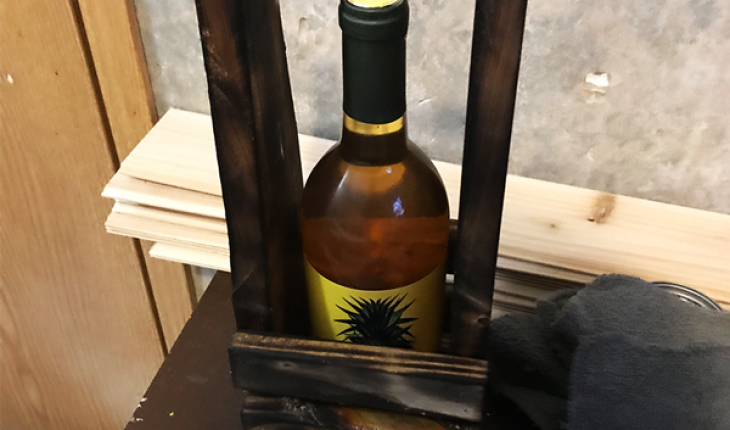 Magic wine discount bottle holder plans