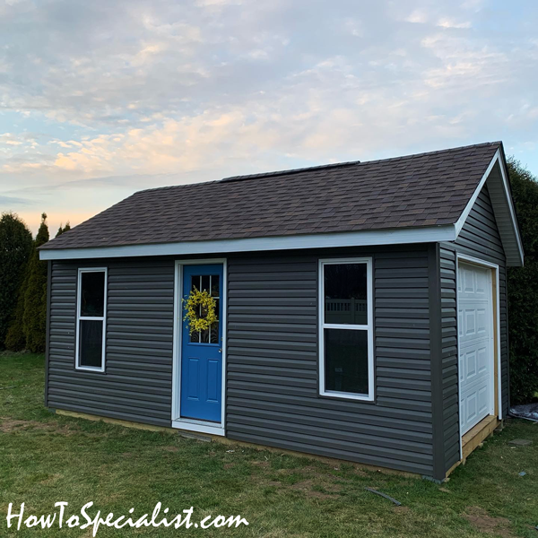 12x20 Shed Plans Free | HowToSpecialist - How To Build, Step By Step ...