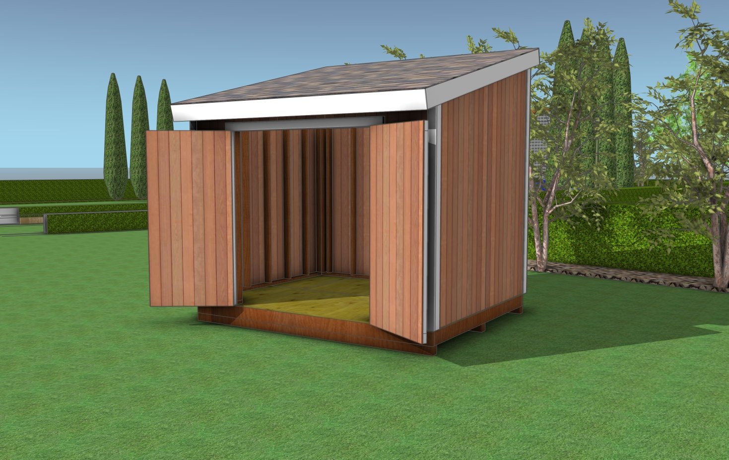 8x10 lean to shed plans