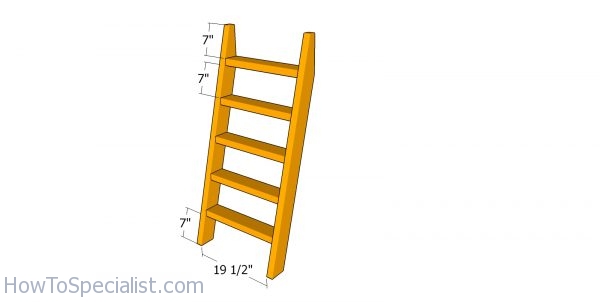 Assembling the ladder