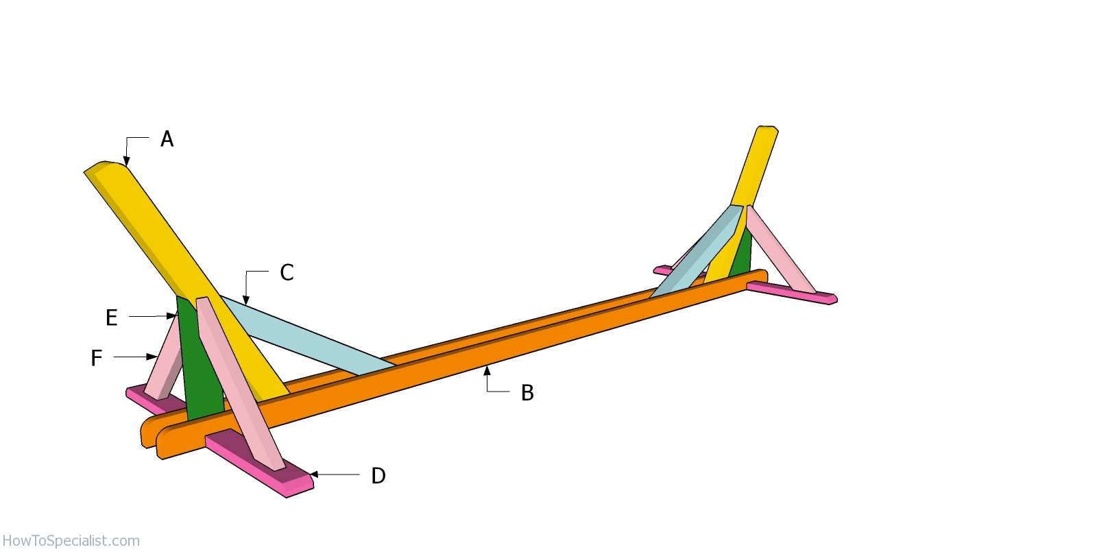 Building a 12 ft hammock stand