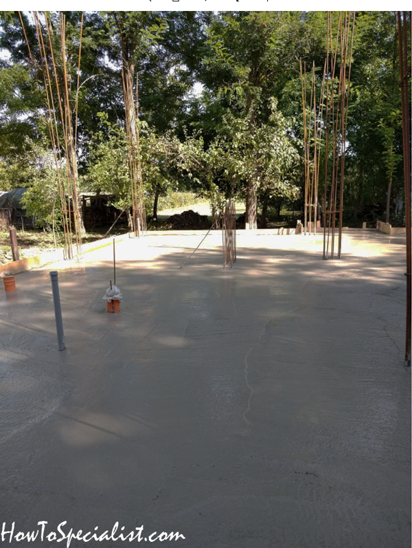 Concrete-house-slab-drying-out