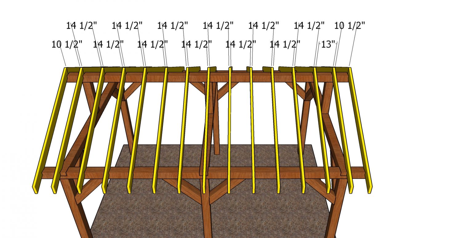12x16 Backyard Pavilion Free DIY Pavilion HowToSpecialist How To 12x16-backyard-pavilion-free-diy-pavilion-howtospecialist-how-to