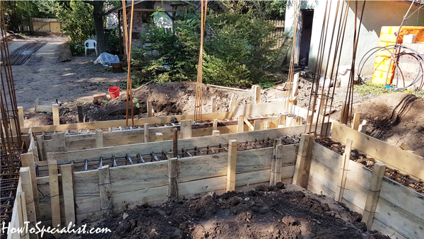 Formwork-for-house-foundation