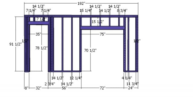 Front wall frame – goat shelter | HowToSpecialist - How to Build, Step ...