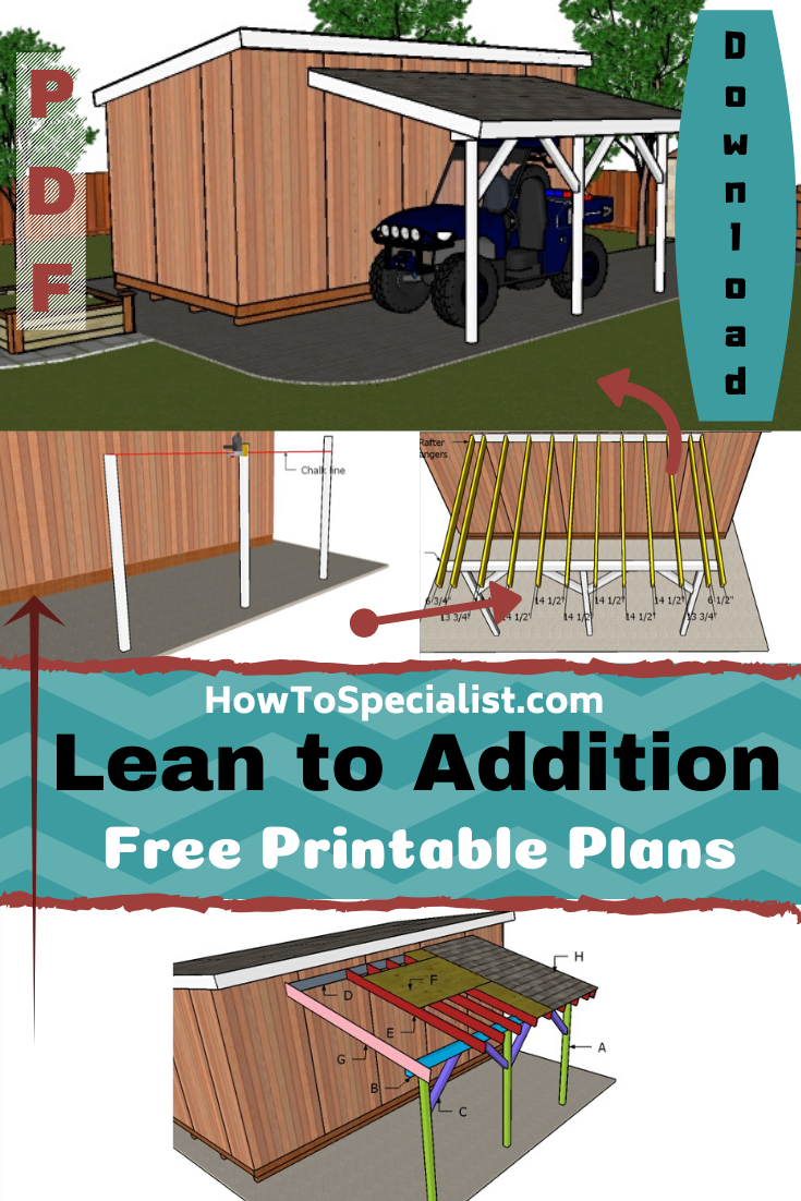 How To Build A Lean Addition Free, Garage Lean To Addition Plans