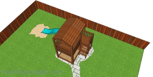 Kids Fort Plans - top view