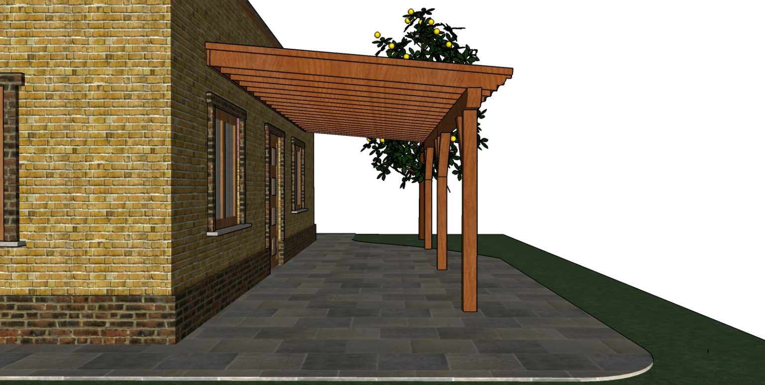 Patio Cover Free Diy Plans Howtospecialist How To Build Step By