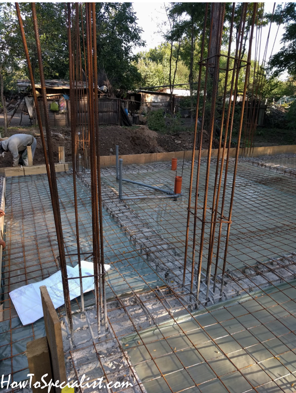 Reinforcement-for-concrete-floor-slab