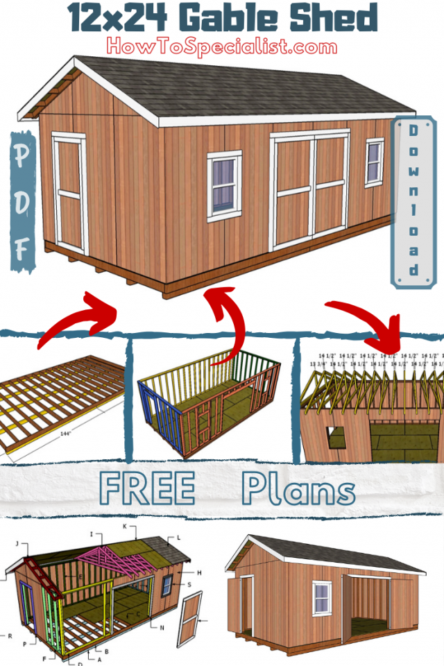 - Hi-res Illustrations Showcasing My Shed Plans by Ryan Henderson 2023 ...