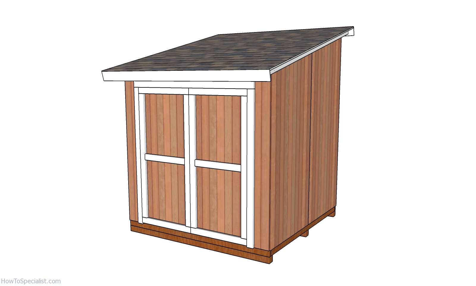 8x8 Shed Plans