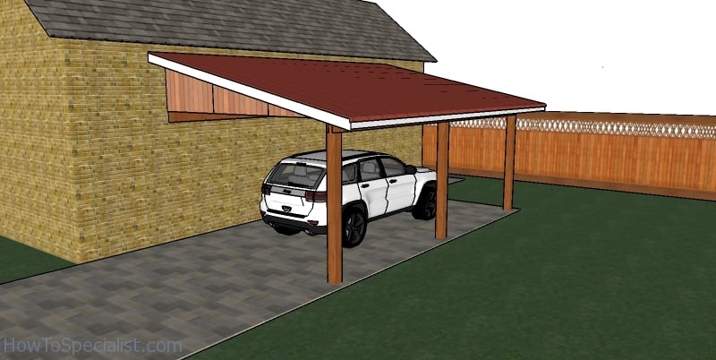 Attached Carport Plans