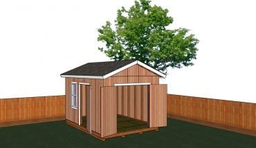 Build a 10x14 shed for storage