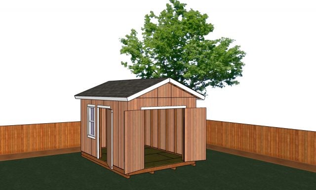 Build a 10x14 shed for storage